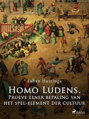 cover image of Homo Ludens. Proeve eener bepaling van het spel-element der cultuur